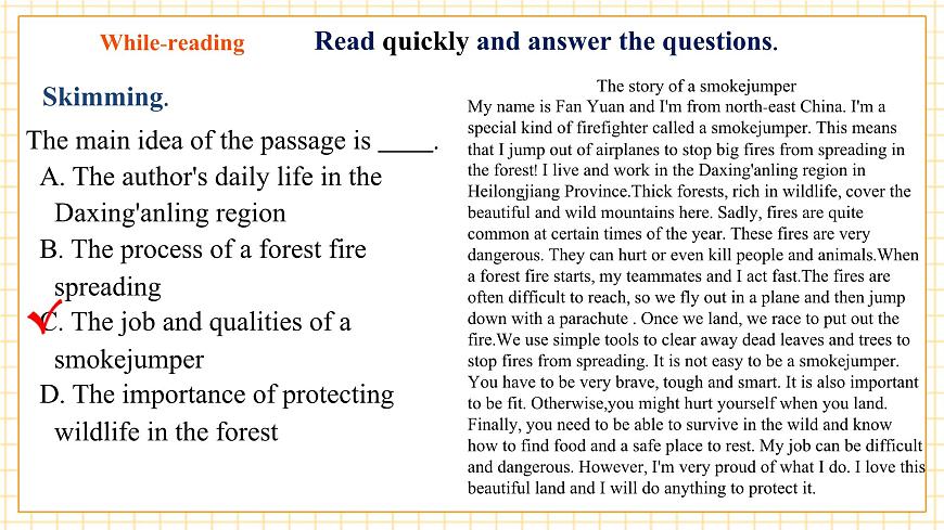 Unit 7 Role models of our time第5课时Focus on culture（阅读拓展与跨学科项目课）优质课件（AI赋能教学）第8页