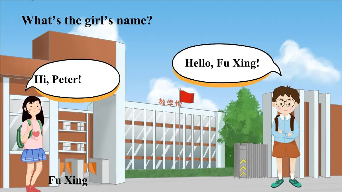 初中 英语 人教版（2024） 七年级上册Starter 预备篇 Starter Unit 1 Hello! Section A 课件第6页