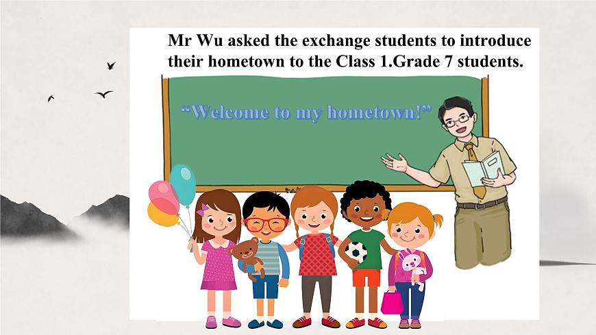 新译林版初中英语7年级下册Unit 3 My hometown Integration 2课件第4页