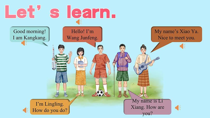 2024 仁爱版英语七年级上册Unit 1 Lesson 1 Listening and Speaking   课件第5页