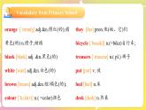 人教版七年級(jí)上冊(cè)英語(yǔ)單詞精講課件 Starter unit 2 精品課件（含音頻）