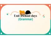 新譯林版初中英語七年級上冊 7A U4 School days Grammar 課件