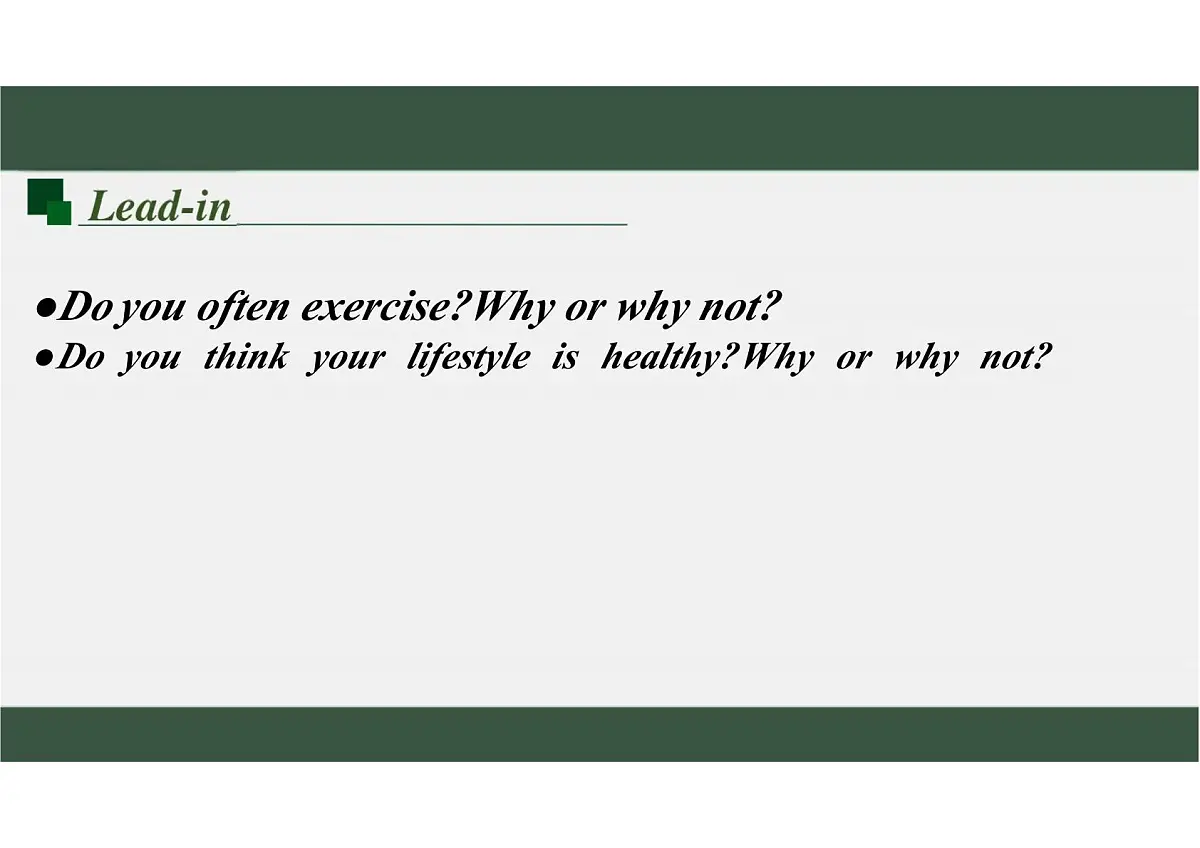 新译林版初中英语七年级上册 7A U5 A healthy lifestyle Reading 1(1) 课件第2页