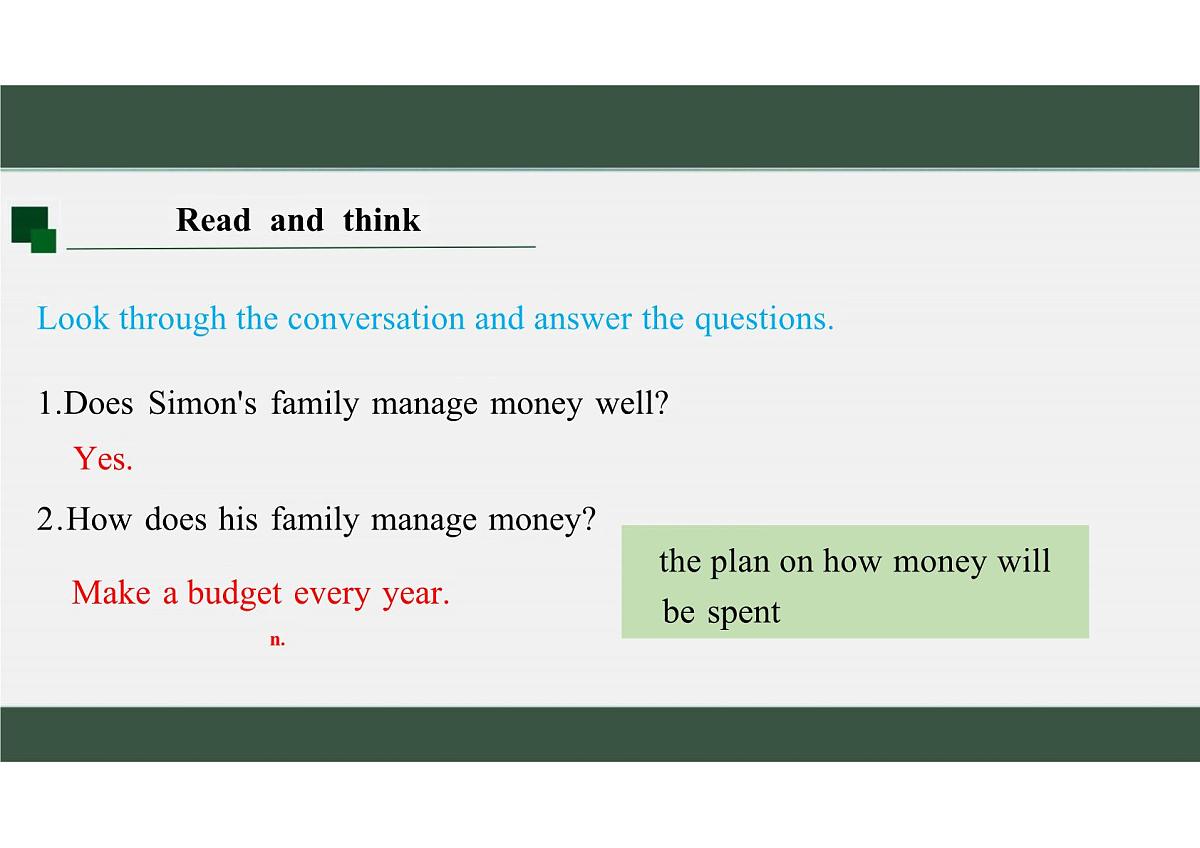 新译林版初中英语七年级上册 7A U7 Be wise with money Reading1 课件第6页