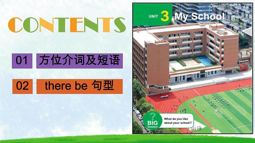 初中  英语  人教版（2024）  七年级上册Unit 3 My School 语法专项 课件第3页