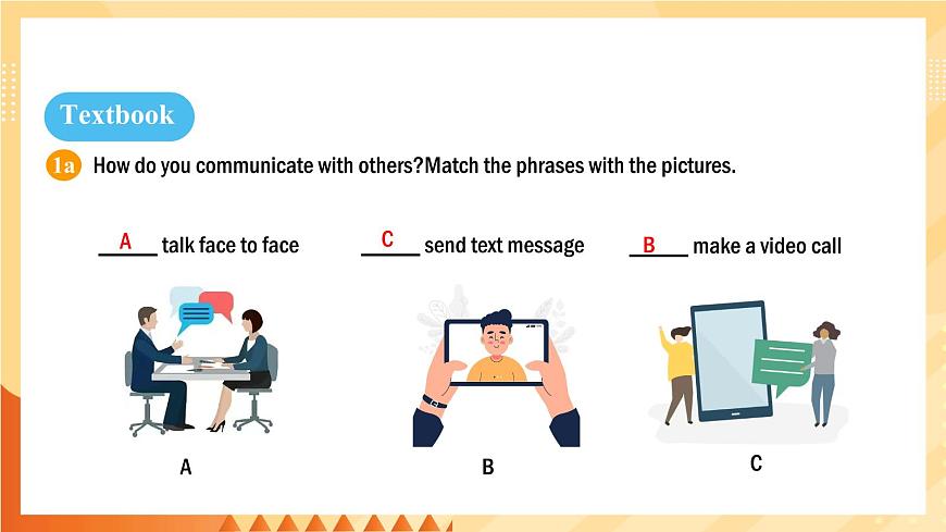 人教版（2024）英语八年级上册 Unit 8 Let’s communicate! SectionA 1a-Prounciation （课件）第7页