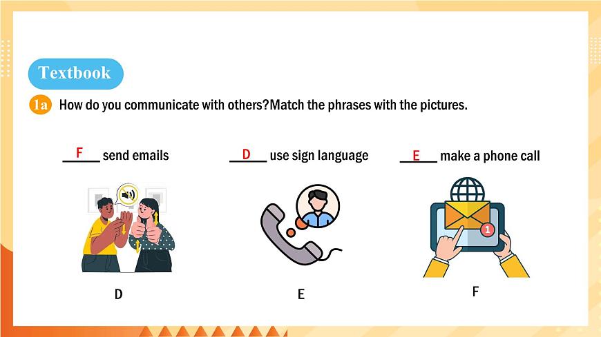 人教版（2024）英语八年级上册 Unit 8 Let’s communicate! SectionA 1a-Prounciation （课件）第8页