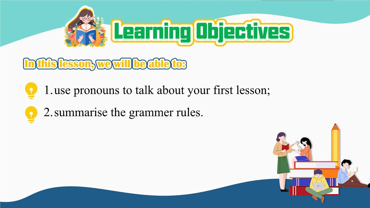 2025年外研版七年级英语上册Unit 1 A new start   Understanding ideas（Grammar）（课件）第2页