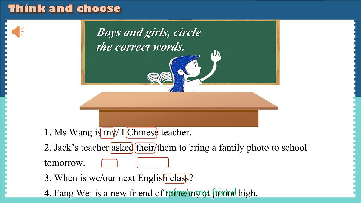 2025年外研版七年级英语上册Unit 1 A new start   Understanding ideas（Grammar）（课件）第7页