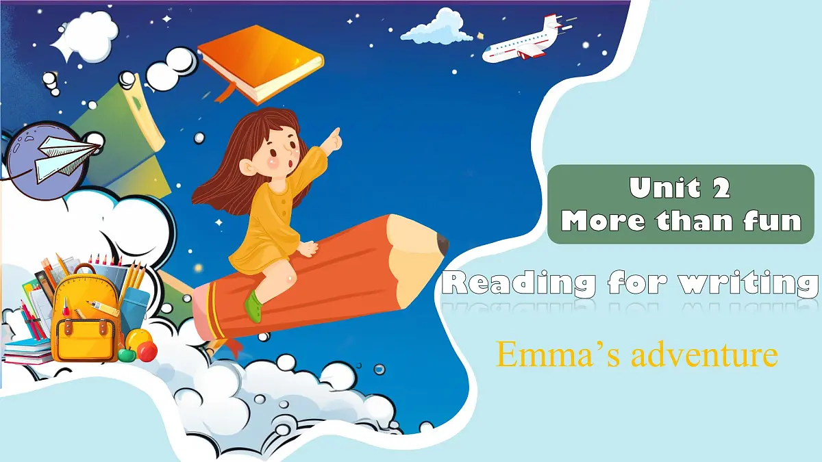 2025年外研版七年级英语上册Unit 2 More than fun Developing ideas(Reading for writing)（课件）第1页