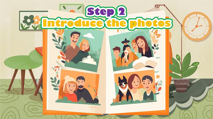 2025年外研版七年级英语上册Unit 3 Family  ties Presenting ideas & Reflection（课件）第6页