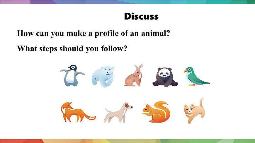 2025年外研版七年级英语上册Unit 5  Fantastic friends Lesson 5 Presenting ideas（课件）第5页