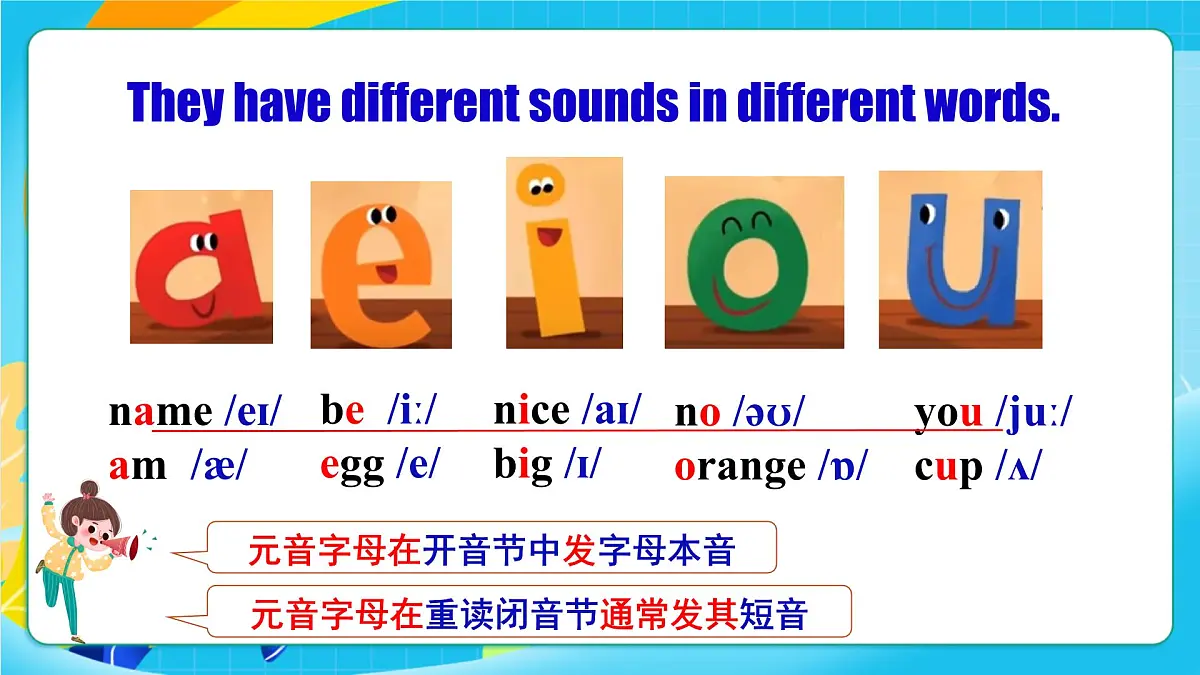 人教版英语七年级上册Starter Unit2 《Keep tidy! 》SectionA Pronunciation课件第5页