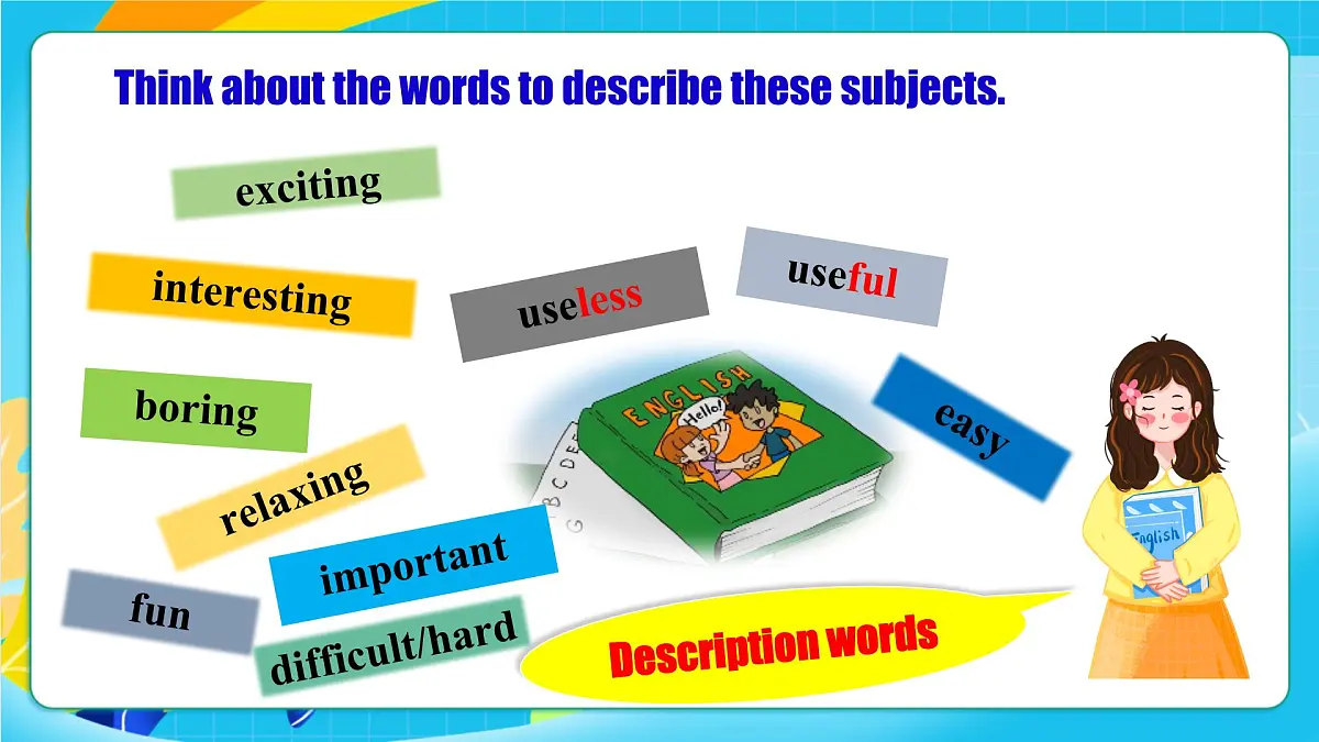 人教版英语七年级上册Unit4 《My favorite subject! 》 SectionA Grammar focus课件第5页