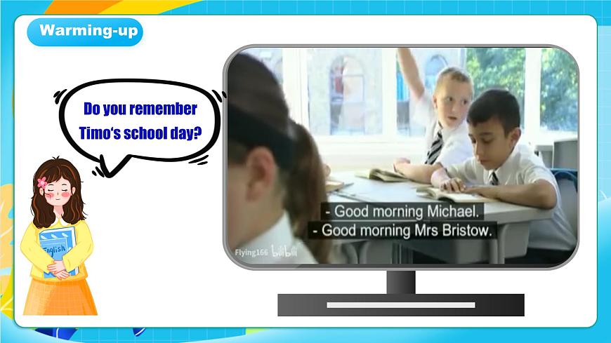 人教版英语七年级上册Unit6《 A day in the life!》 SectionB 2a-2b&Project课件第3页