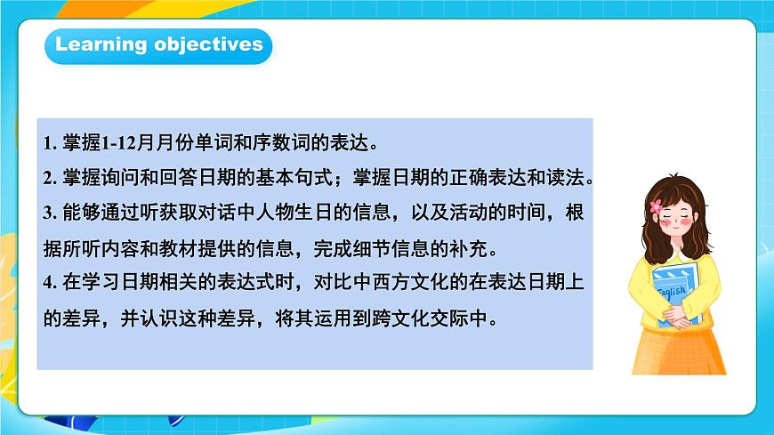 人教版英语七年级上册Unit 7 《Happy Birthday! 》 SectionA  1a-1d课件第2页