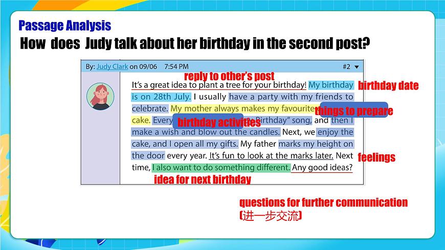 人教版英语七年级上册Unit 7 《Happy Birthday!》SectionB 2a-2b&Project课件第5页