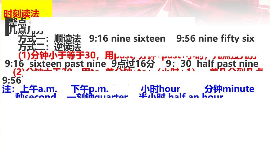 中考英语专题复习-数词 课件第6页