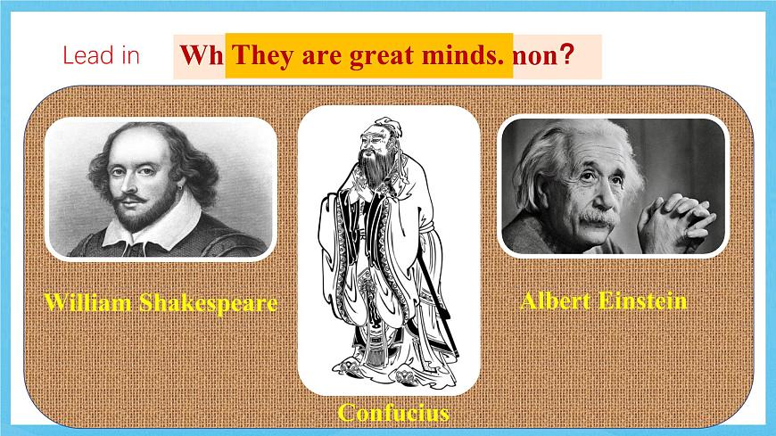 沪教牛津版（六三制三起）英语九上 Unit2《Great minds》第2课时 Listening & Speaking 课件第3页