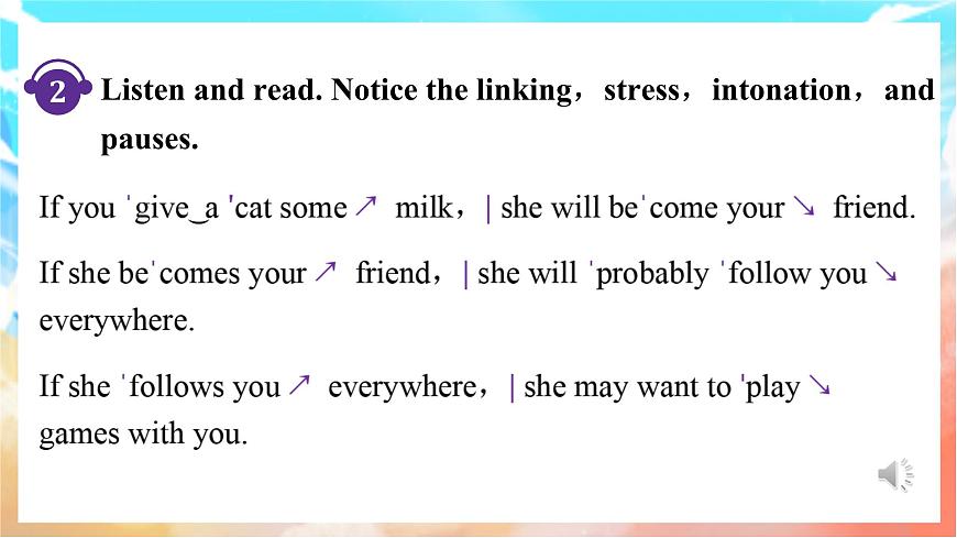 人教版（2024）英语八年级上册  Unit 8 Let's Communicate! Section A(Pronunciation—2e)（课件）第3页