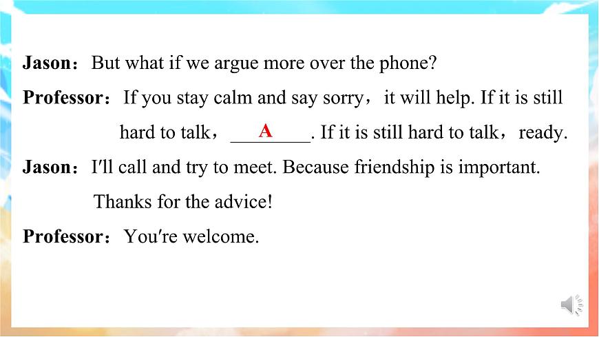 人教版（2024）英语八年级上册  Unit 8 Let's Communicate! Section A(Pronunciation—2e)（课件）第7页