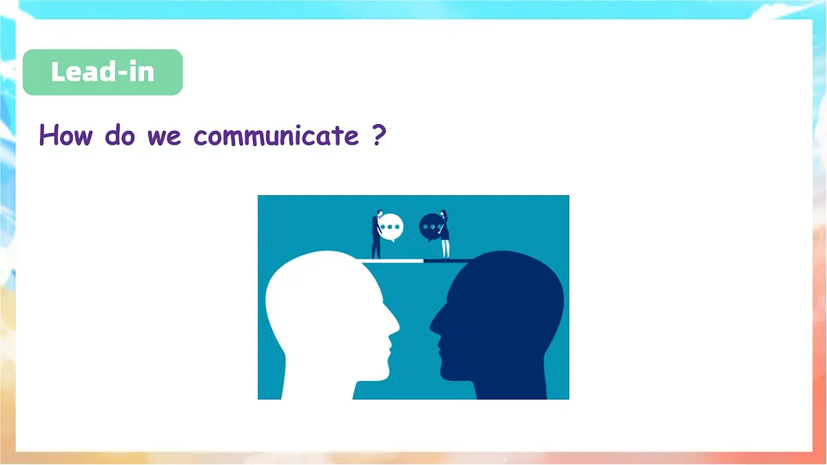 人教版（2024）英语八年级上册 Unit 8 Let's Communicate! Section A(1a—1d)（课件）第5页