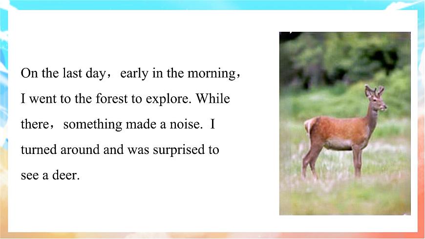 人教版（2024）英语八年级上册  Unit 1 Happy Holiday Section B(3a—3c Project)（课件）第3页