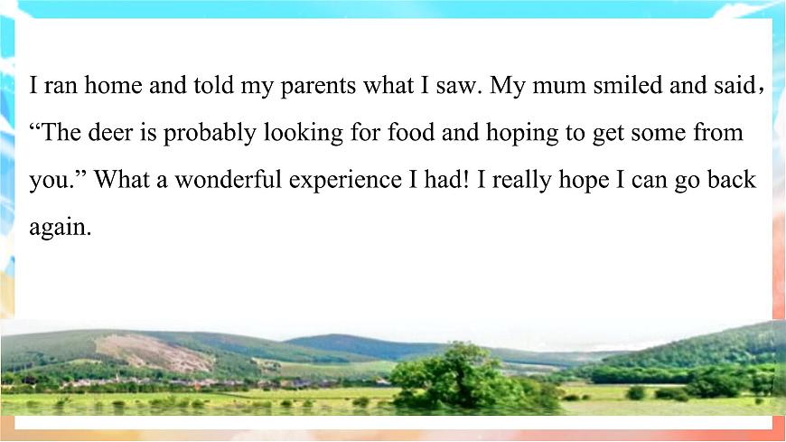 人教版（2024）英语八年级上册  Unit 1 Happy Holiday Section B(3a—3c Project)（课件）第4页