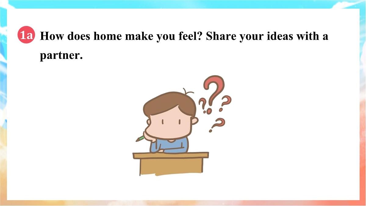 人教版（2024）英语八年级上册  Unit 2 Home Sweet Home Section B(1a—1d)（课件）第3页