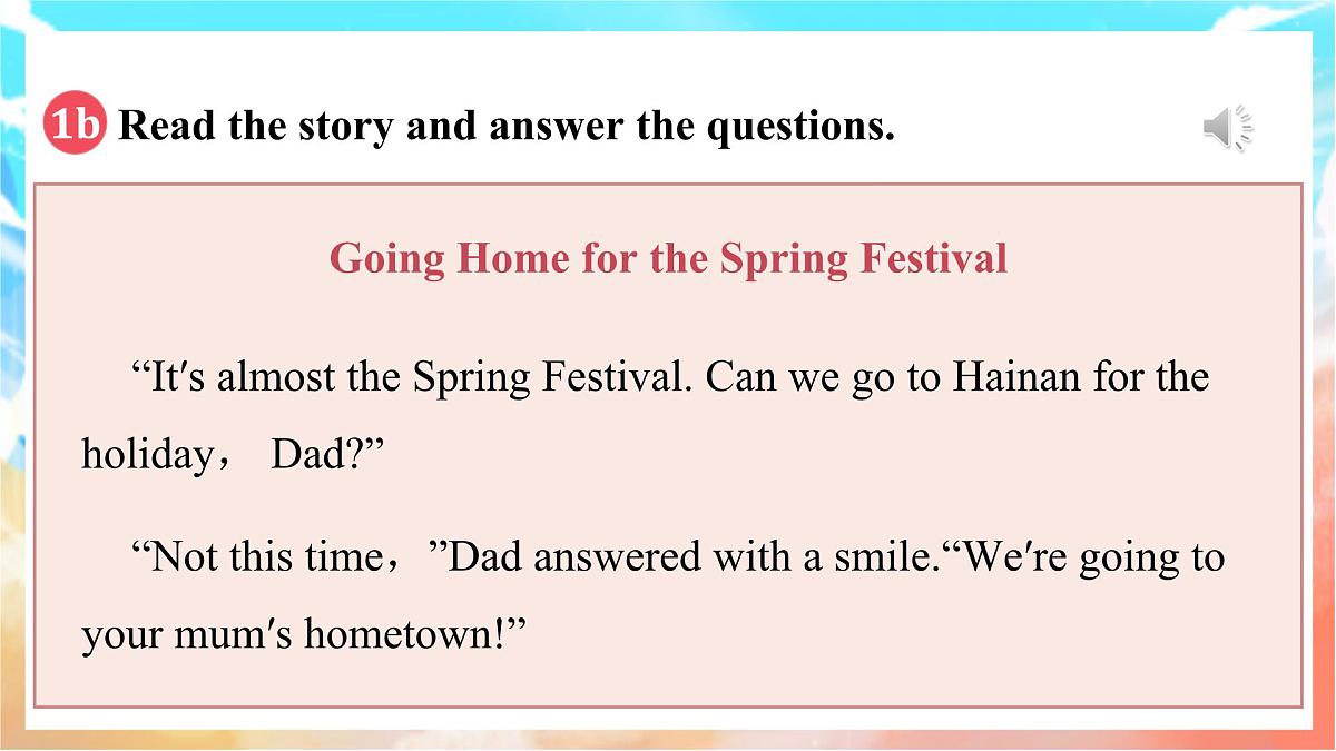 人教版（2024）英语八年级上册  Unit 2 Home Sweet Home Section B(1a—1d)（课件）第4页