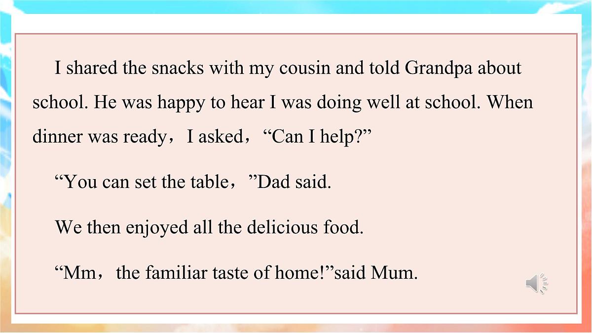 人教版（2024）英语八年级上册  Unit 2 Home Sweet Home Section B(1a—1d)（课件）第7页