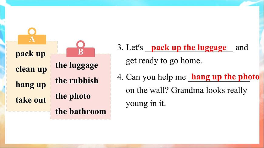 人教版（2024）英语八年级上册  Unit 2 Home Sweet Home Section B(2a—2c)（课件）第5页