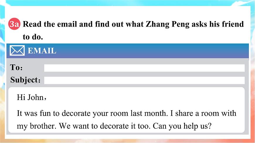 人教版（2024）英语八年级上册  Unit 2 Home Sweet Home Section B(3a—3c Project)（课件）第2页