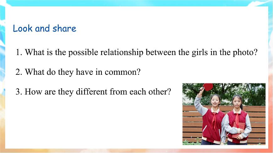 人教版（2024）英语八年级上册  Unit 3 Same or DifferentSection A(1a—1e)（课件）第4页