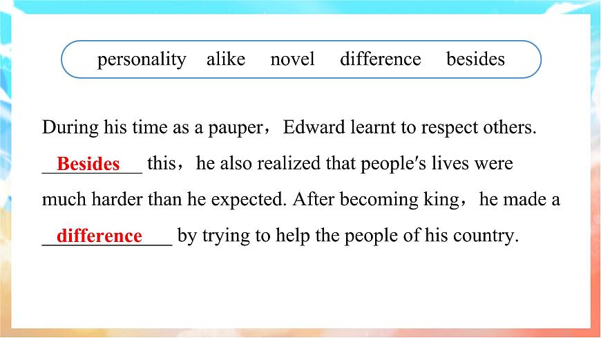 人教版（2024）英语八年级上册  Unit 3 Same or DifferentSection B(2a—2c)（课件）第8页