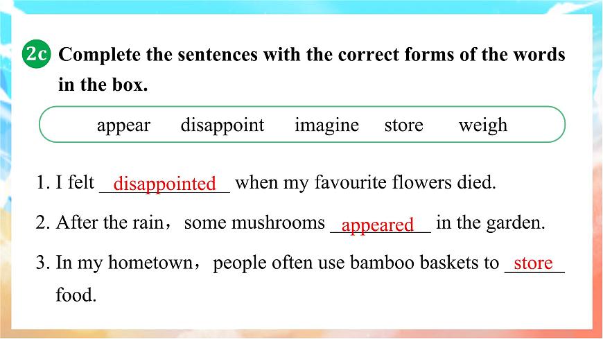 人教版（2024）英语八年级上册  Unit 4 Amazing Plants and Animals Section B(2a—2d)（课件）第4页