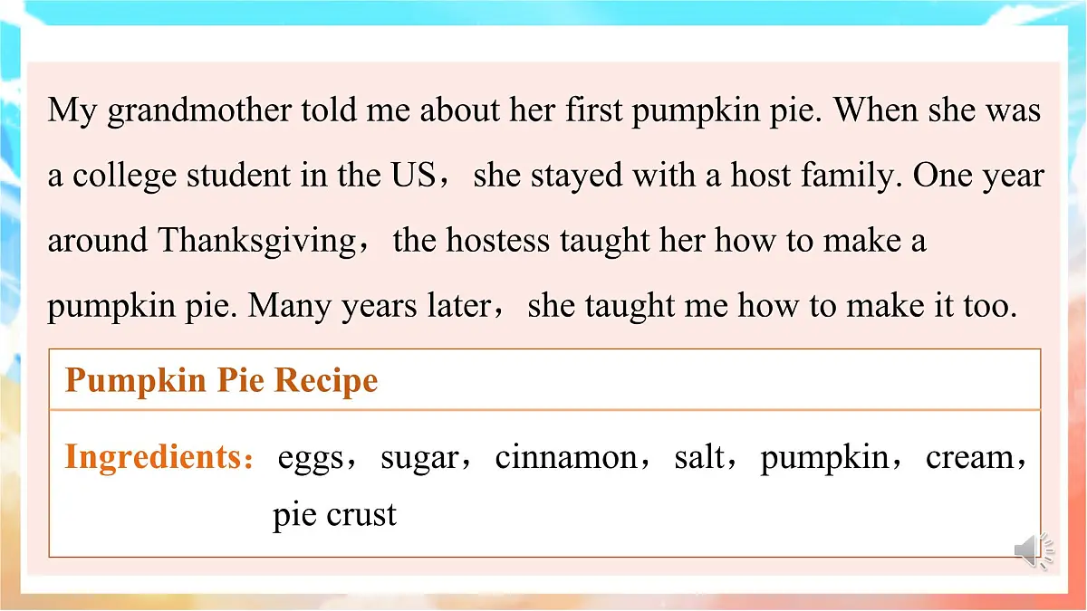 人教版（2024）英语八年级上册 Unit 5 What a Delicious Meal!Section B(1a—1f)（课件）第7页