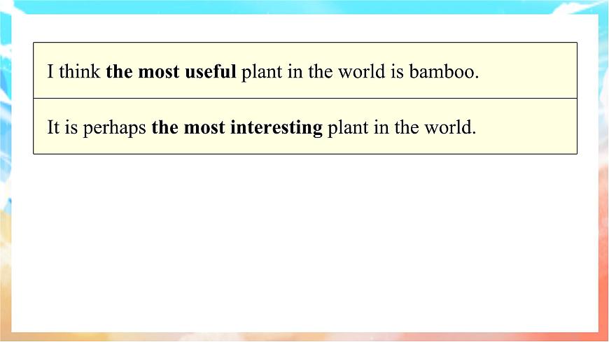 人教版（2024）英语八年级上册  Unit 4 Amazing Plants and Animals Section A(3a—3c)（课件）第3页