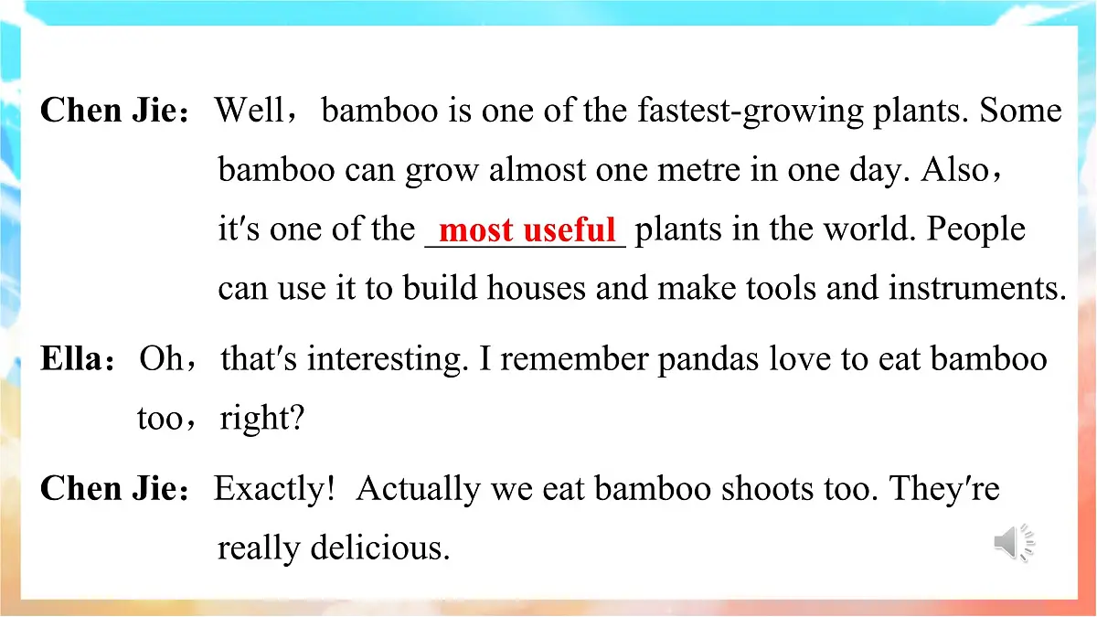 人教版（2024）英语八年级上册 Unit 4 Amazing Plants and Animals Section A(Pronunciation—2e)（课件）第6页