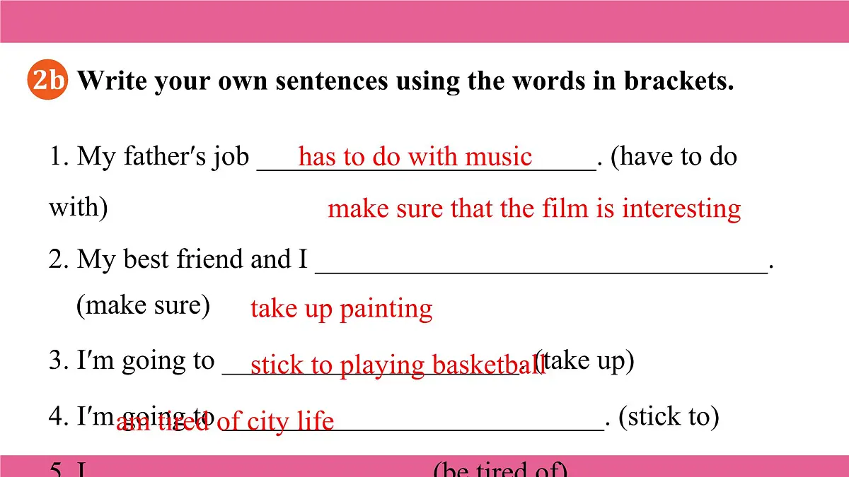 人教版八年级英语上册课件 Unit6 第5课时 Section B(2a—2c)第5页