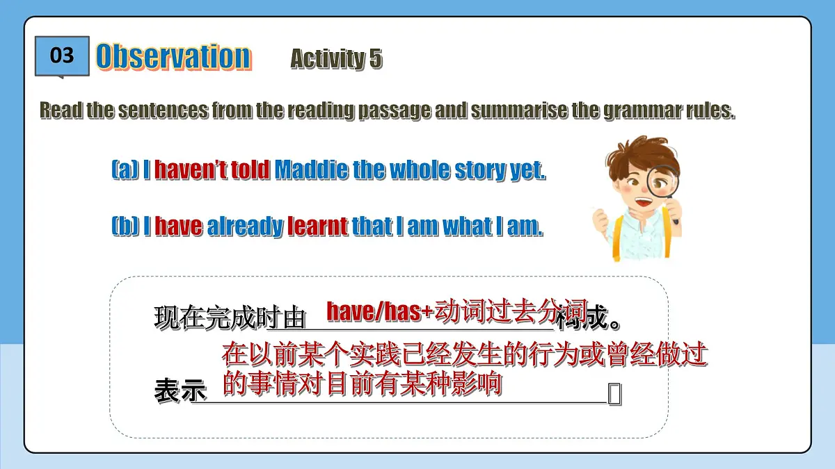 【新课标AI赋能教学】Unit 1 This is me Grammar rules语法课新教材外研版八上英语课件第5页