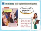 Unit 2 Getting along Developing ideas (Listening & speaking)新教材外研版八上英語課件