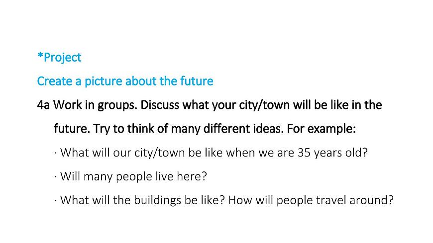 初中英语新人教版八年级上册Unit 7 When Tomorrow Comes课件（2025秋）第2页