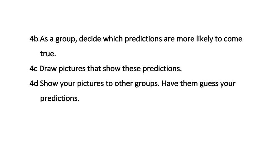 初中英语新人教版八年级上册Unit 7 When Tomorrow Comes课件（2025秋）第4页
