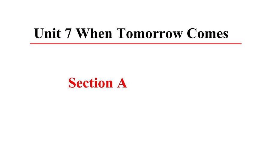 初中英语新人教版八年级上册Unit 7 Section A课件（2025秋）第1页