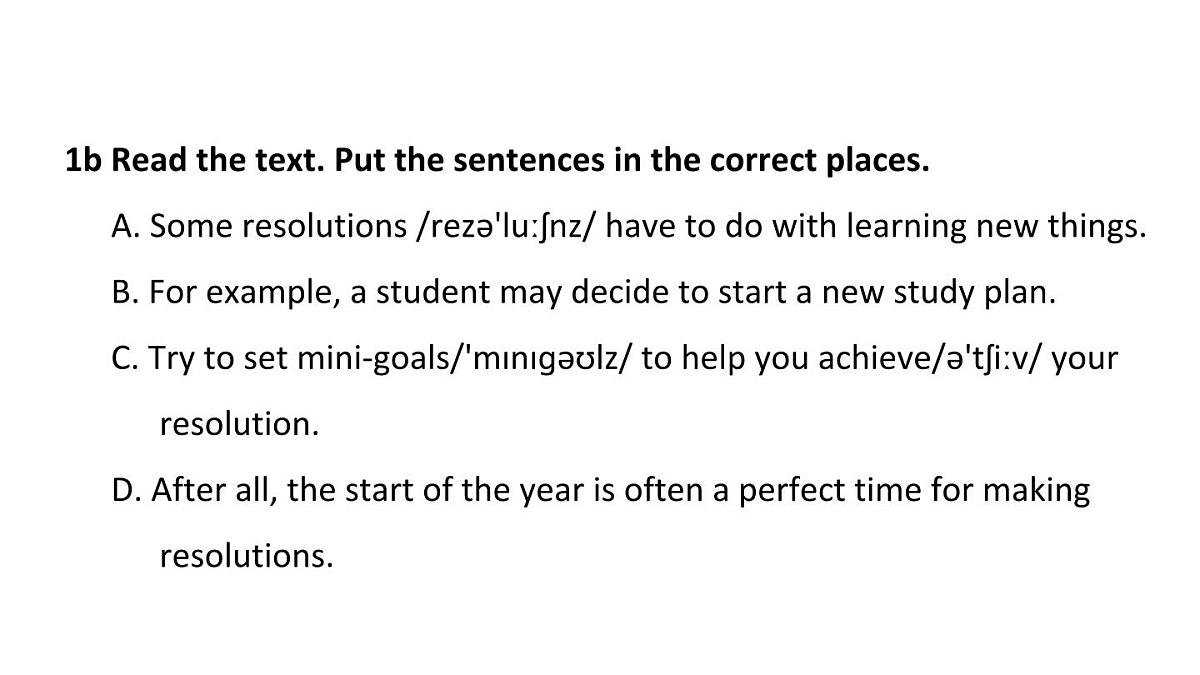 初中英语新人教版八年级上册Unit 6 Section B课件（2025秋）第4页
