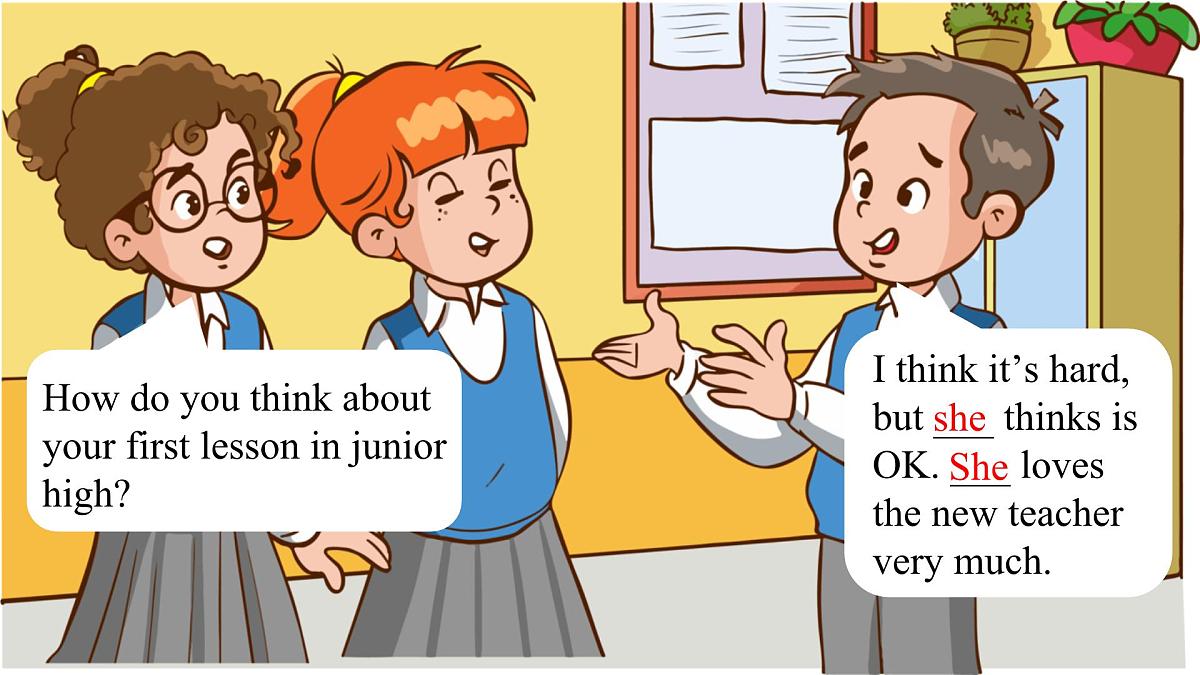 2025年秋外研七年级英语上册Unit 1  A new start Lesson 2 Grammar（课件）第6页