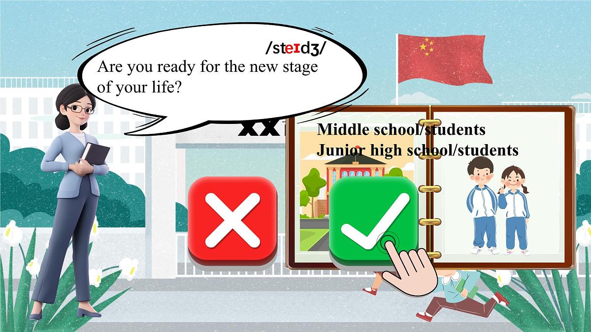 2025新外研版英语初中七上：Starter 1 Get Ready 课件第5页