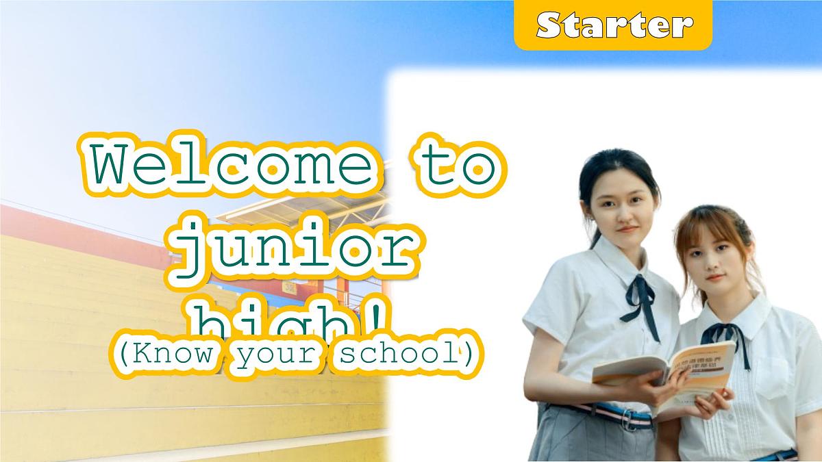 2025新外研版英语初中七上：starter 2 Know your school 课件第1页