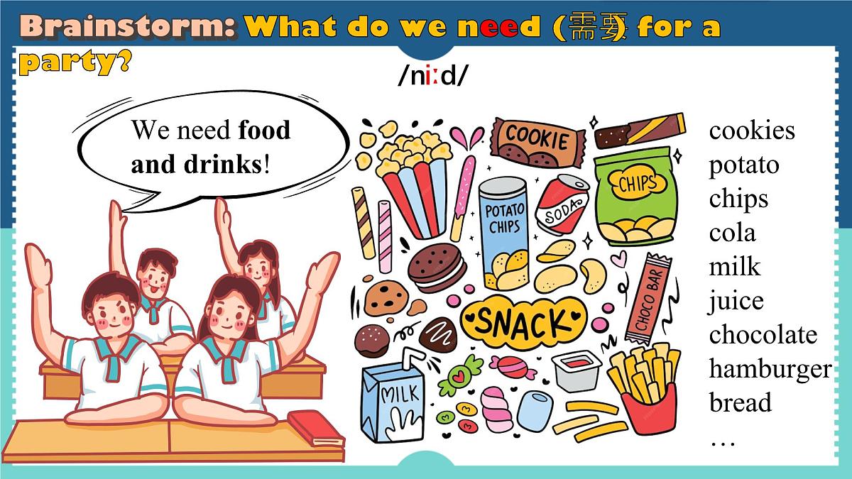 2025新外研版英语初中七上：Starter 4 Organise a Party 课件第6页